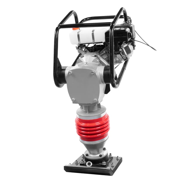 Bailarina Compactadora Stuka C/Motor a Gasolina de 6.5 Hp Color Negro y Rojo