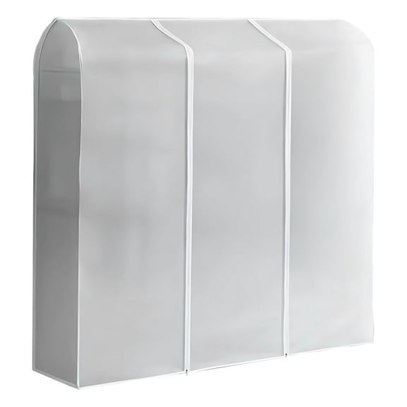 Clothes Rack Cover, Quality PEVA Wardrobe Protector, Waterproof Dustproof Garment Bag for Coats, 78.7 x 19.61 x 59.1 in