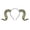 Silver, variant on Halloween Curved Horn Headband DIY Detachable Costume Prop Party Performance Cosplay Dress Up Accessories Festival Decoration Use Set Item