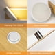 thumbnail image 5 of Aplique de pared LED de 12 W, aplique de madera retro moderno para interiores con interruptor, aplique de hierro giratorio de 360 °, adecuado para escaleras, dormitorio, baño, sala de estar (blanco), 5 of 5