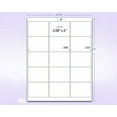 thumbnail image 5 of Laser/Ink Jet White Labels 2"-11/16 x 2" - 15 Per Page  375 Labels, 5 of 6