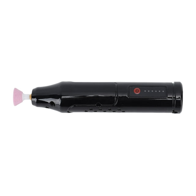 Electric Nail File Set, Electric Nail Drill High Tech Technology Portable for Professional Use Black,White