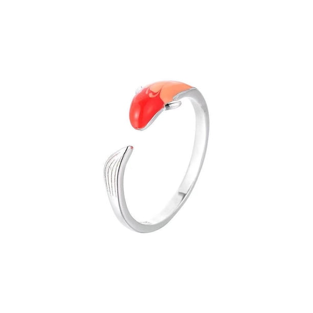 Sonducket Anillo de estilo chino Fish Anillos de moda Diseño especial Dedo Joyería Decoración Artículo de moda Regalos de Navidad Ropa, zapatos y accesorios Miscelánea Sonducket AP016499-01