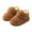 Khaki, variant on Otqutp Toddler Baby Faux Fu𝗿 Lined Booties Little Girls Boys Plush Warm Winter Boots Water-Resistant Barefoot Walking Shoes