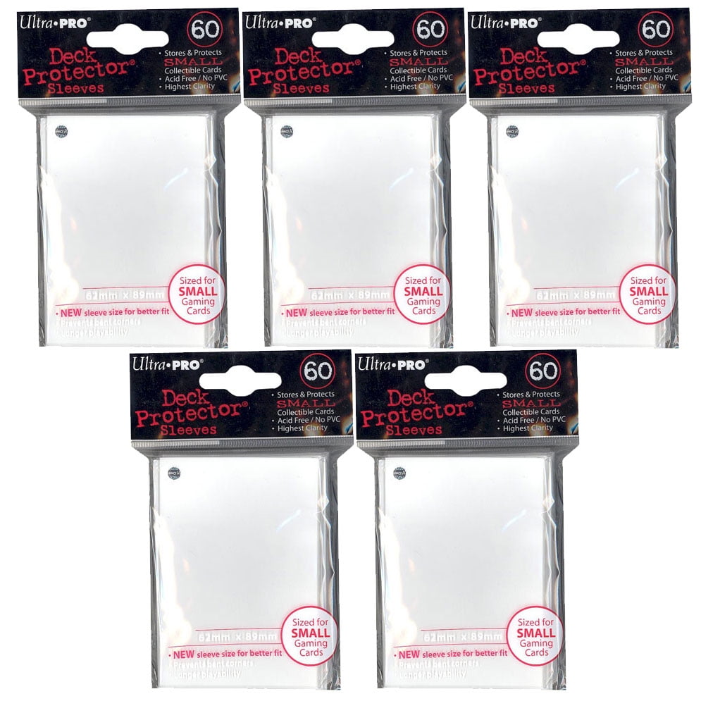 Trading Card Supplies Ultra Pro DECK PROTECTORS WHITE (Lot of 5