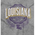 thumbnail image 2 of Louisiana LA Student Campus Pride Men's Graphic T Shirt Tees Brisco Brands S, 2 of 6
