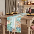 thumbnail image 2 of Table Runners 90 Inches Long Dress Scarves, Ocean Coastal Farmhouse Coffee/Dining/Kitchen Table Runner for Living Room, Summer Nautical Beach Coral Starfish 13x90 Inch, 2 of 9