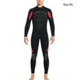 thumbnail image 2 of Greeniant Traje de buceo Traje de neopreno cálido Accesorio subacuático Ropa de surf para esnórquel Deportes acuáticos Hombre Rojo 3XL, 2 of 6