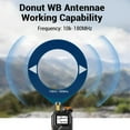 thumbnail image 3 of Antennes Beigne WB, Antennes Ondes Courtes 10kHz-180MHz avec Convertisseur à Faible Impédance Interface SMA pour Réception Radio Portable, 3 of 7