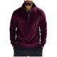 thumbnail image 2 of pstuiky camisa de manga larga para hombre, Sudadera con capucha de manga larga para hombre, estilo casual, con bolsillos, color liso Tops casuales para hombres xxl, 2 of 9