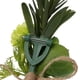 thumbnail image 4 of Seda Flores Suculentas Ramillete Novios Hombres Novia Boutonniere De Bodas 2 perfecl Corsage Boutonniere, 4 of 8