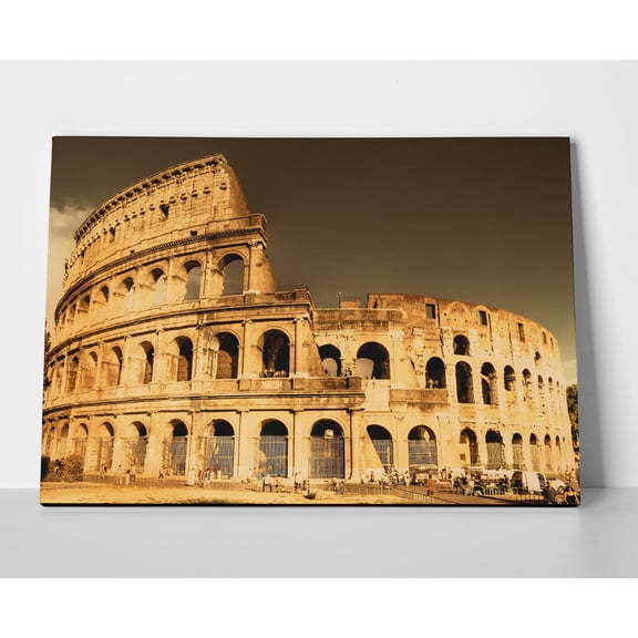 Roman Colosseum Poster or Wrapped Canvas