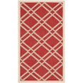 thumbnail image 1 of Safavieh Courtyard Red Indoor Outdoor Rug - 2' x 3'7", 1 of 1