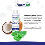 Nutrasal Magnesium L-Arginine Cream - 8oz