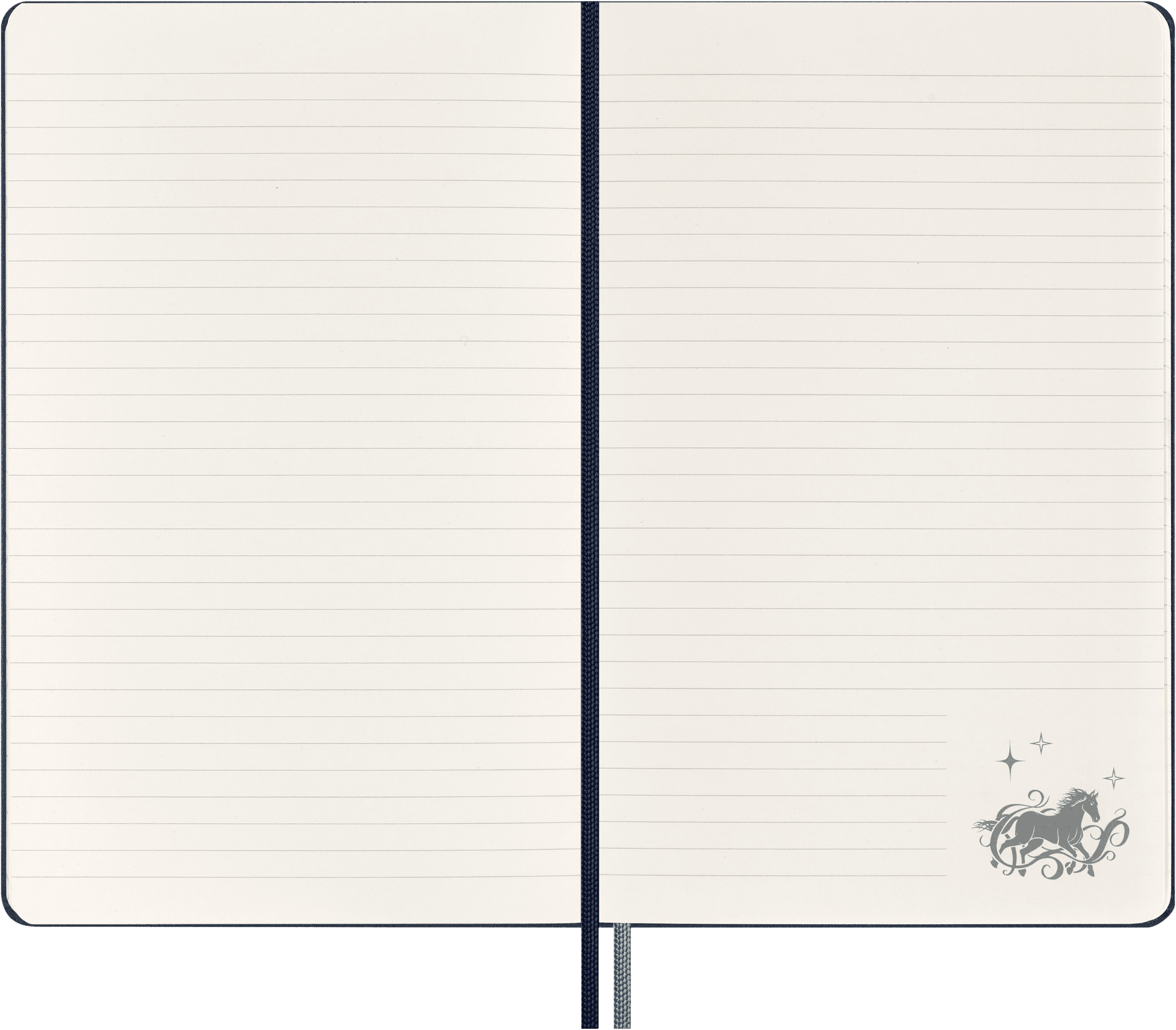 Moleskine Harry Potter Expecto Patronum Limited Edition Notebook 5" x 8.25" Narrow-Ruled Blue/Teal