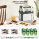 thumbnail image 5 of Lunch Box BAGNN, bolsa térmica expandible, aislante, 16 L, gris, 5 of 9