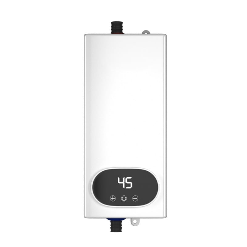 Electric Tankless Water Heater, 5500W Instant Electric Water Heater with Digital Display for Kitchen Bathroom Washin