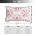 thumbnail image 2 of Balery Christmas Snowflakes Funda de Cojín Estampada, Regalos para Mujeres, Regalos de Amor para Ella, Regalos para Novia o Esposa, Funda de Almohada-20"x30", 2 of 6