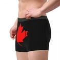 thumbnail image 4 of Canada Maple Leaf Canadian Flag Boxer Shorts For Men 3D Printed Male Underwear Panties Briefs Stretch Underpants, 4 of 6