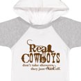 thumbnail image 4 of Inktastic Real Cowboys Boys or Girls Baby Bodysuit, 4 of 5