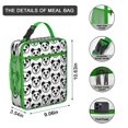 thumbnail image 3 of Panda Lovers Insulated Lunch Box Men Reusable Lunch Tote Bag Fit Most Bento Boxes Lunch Box Containers Picnic Hiking, 3 of 6