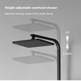 thumbnail image 2 of Thermostatic Shower Column, Black Shower Column for Bathroom, Shower Column with Mixer, Height Adjustable Shower System, 2 of 4