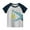 J, variant on SILVERCELL 1-6T Toddler Boys Girls Short Sleeve Cotton T-Shirts Top, Kids Casual Raglan Tees Tops