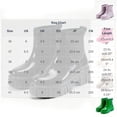 thumbnail image 3 of Miqool Womens Rain Boots, Waterproof Platform Rubber Chelsea Rainboots, Comfortable Short Ankle Garden Boots for Outdoor Work, 3 of 7