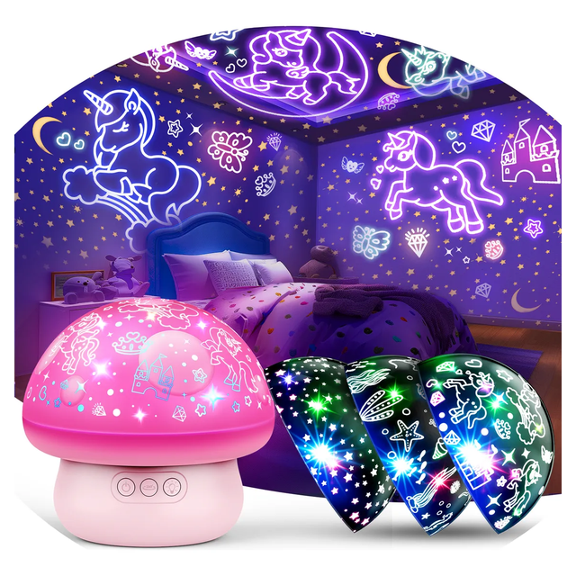 Lámpara De Noche Estrella Proyector Xtellar multicolor