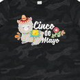 thumbnail image 4 of Inktastic Cinco De Mayo with Llama and Flower Boys or Girls Toddler T-Shirt, 4 of 5