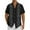 Black, variant on cllios Men's Casual Linen Shirts Short Sleeve Button Down Shirt Summer Tropical Floral Hawaiian Shirts for Men Big and Tall Beach Holiday Tops