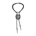 thumbnail image 4 of Bolo Tie Collar Carta Colgante Cadena Casual para sudaderas con capucha A Zulema Corbata de vaquero, 4 of 8
