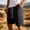 Black, variant on Sevevn Men's Cargo Shorts Elastic Waist Drawstring Casual Shorts with Multi-Pockets