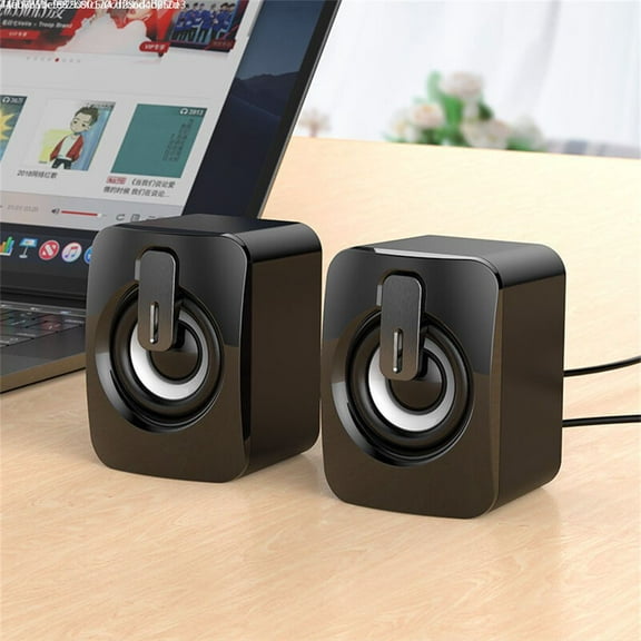 Mini RGB Desktop Audio USB Audio Speaker Home Office Desktop Laptop Mobile Phone Universal