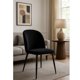 thumbnail image 4 of SILLA LUCY VELVET NEGRA, 4 of 4