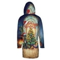 thumbnail image 2 of Merry Christmas Great Dane Santa Hat Xmas Tree Winter Holiday All Over Print 3D Hooded Duffle Toggle Coat Danes Dog Lover Gifts - 01013, 2 of 6