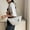 White, variant on Simple Versatile Crossbody Bag, Lightweight Shoulder Bag, Nylon Travel Bag, Daily Casual Organizer, Large Compartment, Adjustable Strap, Portable Work and Outdoor Bag