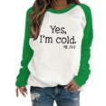 thumbnail image 2 of Pntutb moda mujer manga larga cuello redondo blusa estampada otoño casual pulóver tops Pntutb Pntutb-4553, 2 of 5
