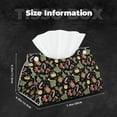 thumbnail image 4 of Kdxio Christmas Tree Decoration Print Tissue Box Cover,Modern PU Leather Rectangular Tissue Box Holder for Bathroom Living Room Bedroom Office Desk Car Home, 4 of 6