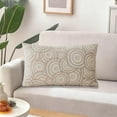 thumbnail image 1 of Lunxisen 1 Pcs Pillow,Handmade Throw Pillows,Smooth Leather Decorative Pillows for Home Decor Bedroom Living Room Couch Bed Sofa, 1 of 9