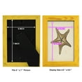 thumbnail image 4 of Sealife Collection IV - Framed Print w/glass - Sunflower Yellow, 4 of 8