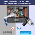 thumbnail image 2 of Aspiradora para automóvil, motores cepillados para un rendimiento confiable, forma ergonómica para mayor comodidad durante el uso, batería recargable que garantiza flexibilidad, luces LED que guían, 2 of 5