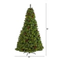 thumbnail image 4 of Nearly Natural Clear Prelit LED Assorted Colors Holiday Pine Christmas Tree, 8', 4 of 8