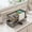 03#Gray, variant on Bxaolu Sponge Holder for Kitchen, Sink Caddy Sink Organizer Rack for Kitchen Accessories with Auto Drain Tray, Plastic Soap Dispenser Countertop Organizer Essentials for Home, Kitchen, Black