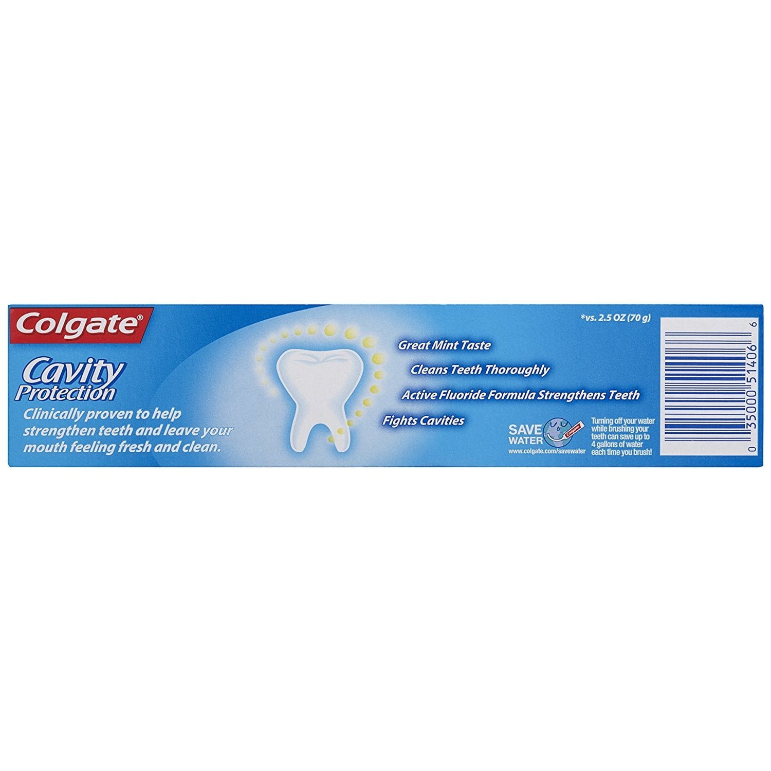 Colgate Cavity Protection Toothpaste 4.0 oz (Pack of 6)