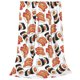 thumbnail image 2 of Fotbe Sushi Roll Manta de Franela Acolchonada con Estampado, Súper Suave y Esponjosa, Extra Grande para Sofá, Cama, Uso Todo el Año-50"x40", 2 of 7