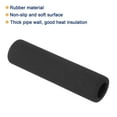 thumbnail image 3 of Pipe Insulation Tubes Foam Tubing for Handle Grip Support 18mm ID 28mm OD 116mm Heat Preservation Black 2pcs, 3 of 7