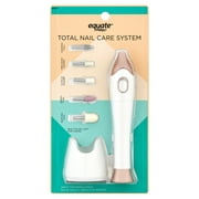 Equate Beauty Brand, Total Nail Care System, 5 Interchangeable Attachments, Neutral Color