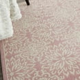 thumbnail image 4 of Nourison Jubilant Geometric Floral Ivory/Pink 3' x 5' Area Rug, (3' x 5'), 4 of 9