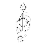 Inkbox Temporary Tattoos, Music, 1 Pack